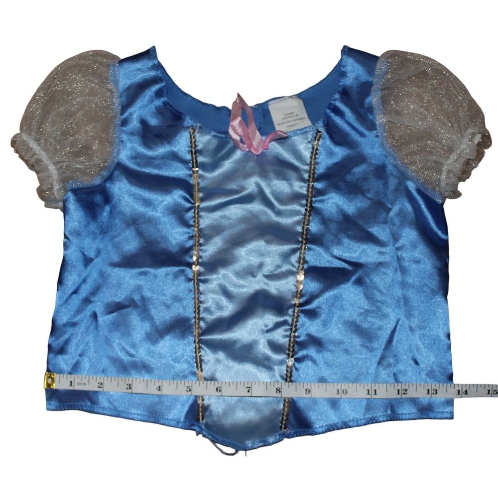 Disney Jakk's Pacific Cinderella Top Shirt Skirt Two (2) Piece Costume Size 4-6X - Picture 4 of 9